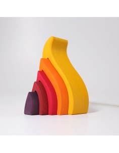 Fuoco - Elemento Fuoco - Gioco Montessori - Grimm's 2