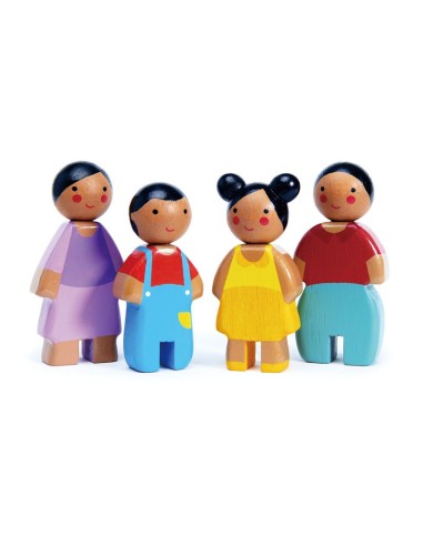 Sunny Doll Family - Gioco in Legno - Tender Leaf - Doll Family