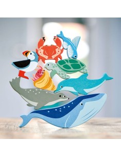 Pulcinella di Mare in Legno - Gioco in Legno - Tender Leaf 2