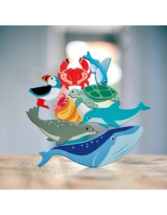 Pinguino In Legno - Gioco in Legno - Tender Leaf 2