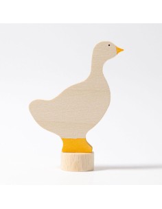 Oca di Legno - Figurina decorativa per Corona dell'Avvento e Spirale del Compleanno - Grimm's