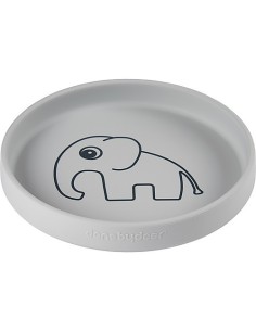 Piatto in Silicone Alimentare Elphee - Grigio - Microonde...