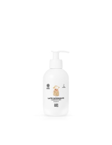 Latte Detergente Baby Cosmos Natural - Detergente delicato e nutriente viso corpo - Linea Mamma Baby