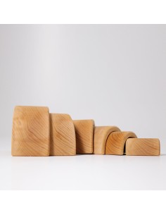 Arcobaleno Medio in Legno Naturale - 6 archi - Tunnel in... 2
