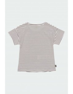 T-Shirt a Righe Leggera e Morbidissima - 100% Cotone Bio... 2