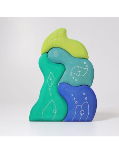 Casa Aqua - Set Costruzioni - Casa degli elfi -...