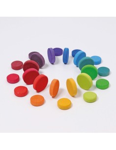 Set Monete Arcobaleno - Per Gioco Destrutturato e Loose...