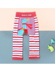 Casey The Goose - Leggings in Maglina di Cotone Oeko-Tex... 2