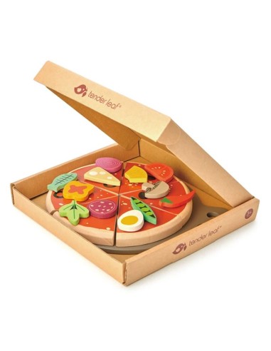 Pizza party - Gioco in Legno - Tender Leaf - Pizza Set
