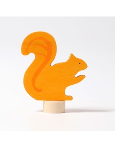 Scoiattolo - Figurina decorativa per Corona dell'Avvento e Spirale del Compleanno - Grimm's