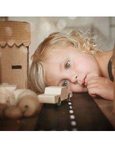 Automobilina di legno - Back & Forth Car - Waytoplay® -... 2