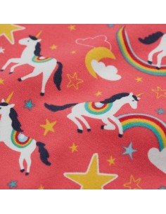 Leggings per bambina Libby Printed Frugi - Unicorni 2