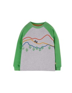 Maglia Maniche Raglan con Applique Jake - Grigio/Montagne... 2