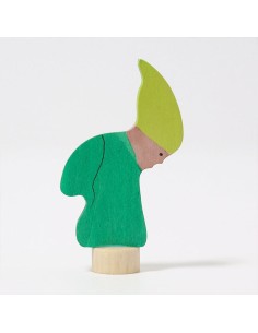 Gnomo di Primavera - Figurina decorativa per Corona o...