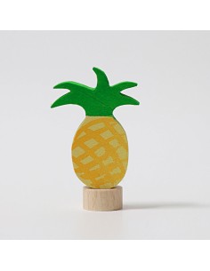 Ananas - Figurina decorativa per Corona, Spirale o Anello...