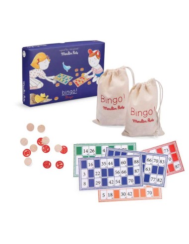 Bingo - Gioco della Tombola per Bambini - Moulin Roty - Idea Regalo
