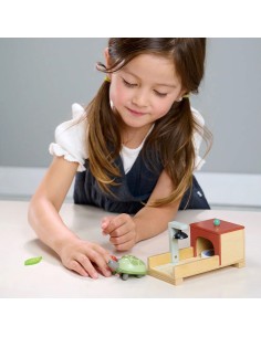 Tartarughe Playset - Ambientazione In Legno - Tender Leaf 2