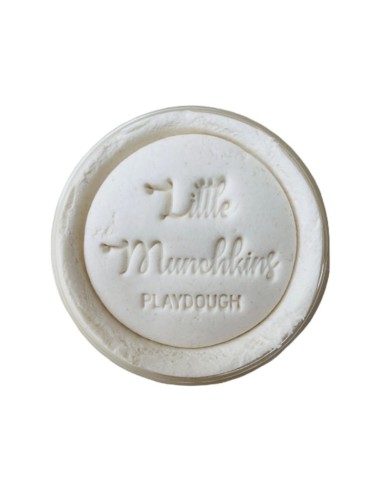 Pasta Modellabile Snowflake White - Little Munchkins Playdough - gioco sensoriale profumo menta