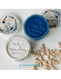 Pasta Modellabile Snowflake White - Little Munchkins...