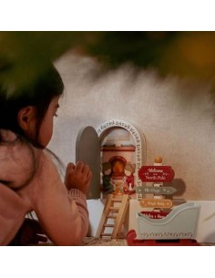 Porta dell'Elfo Little Dutch - Playset Elf on The Shelf -...