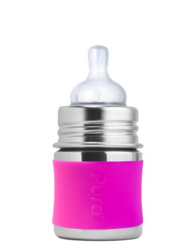 Biberon Infant 150ml - Tettarella 0-6 mesi - Bottiglia Evolutiva - Pura - Pink